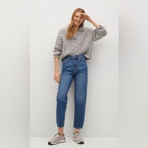 Mango MNG Rachel High Rise Balloon Jeans.